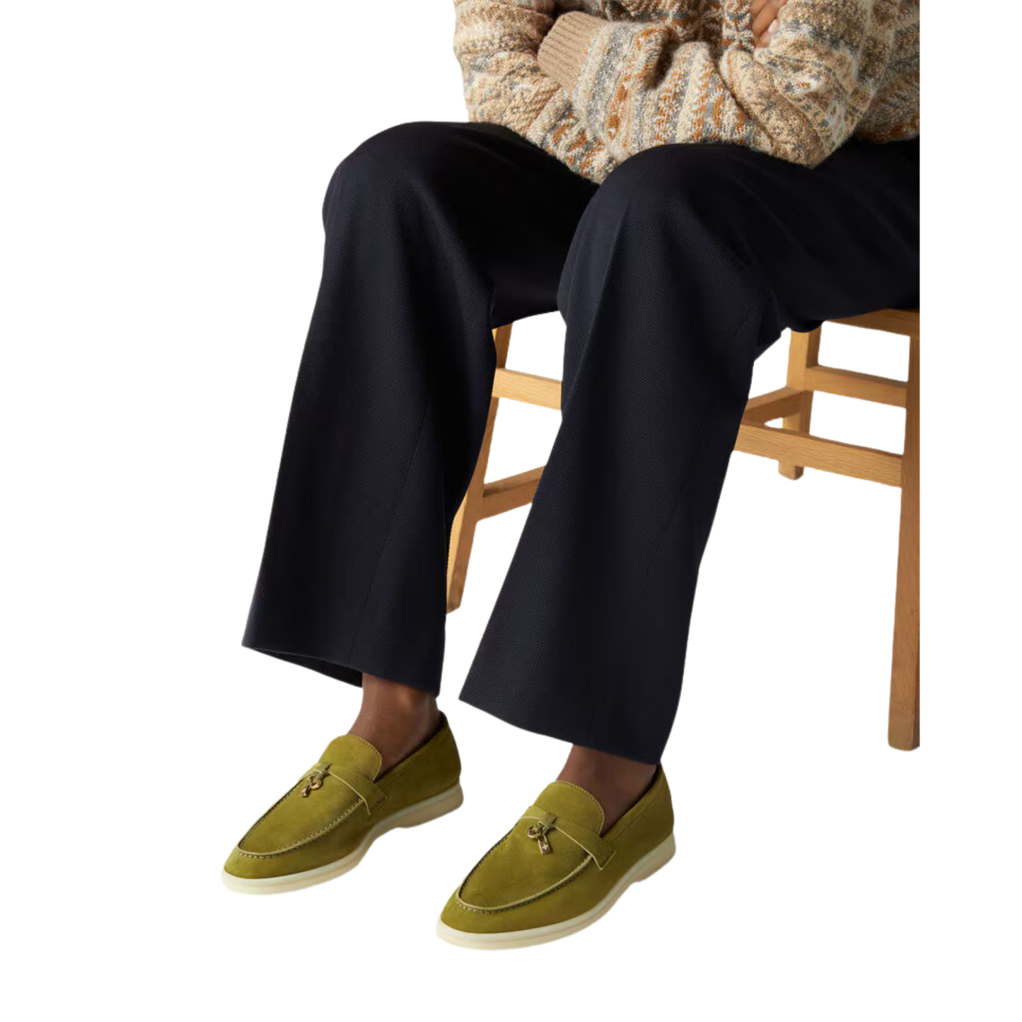 <tc>Loro Piana</tc> Mocasines Summer Charms Walk para mujer (gamuza)