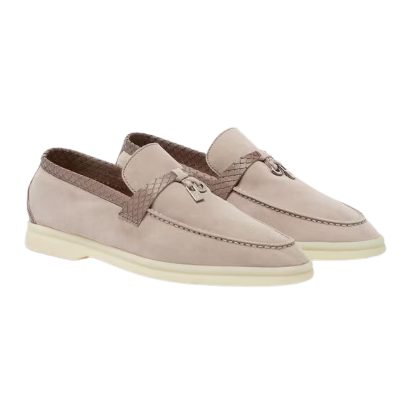 <tc>Loro Piana</tc> Mocasines Summer Charms Walk para mujer (gamuza)