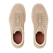 <tc>Loro Piana</tc> Zapatillas de tenis para mujer (gamuza con división en la pantorrilla)