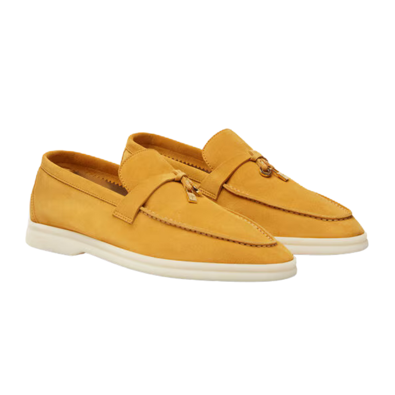 <tc>Loro Piana</tc> Mocasines Summer Charms Walk para mujer (gamuza)