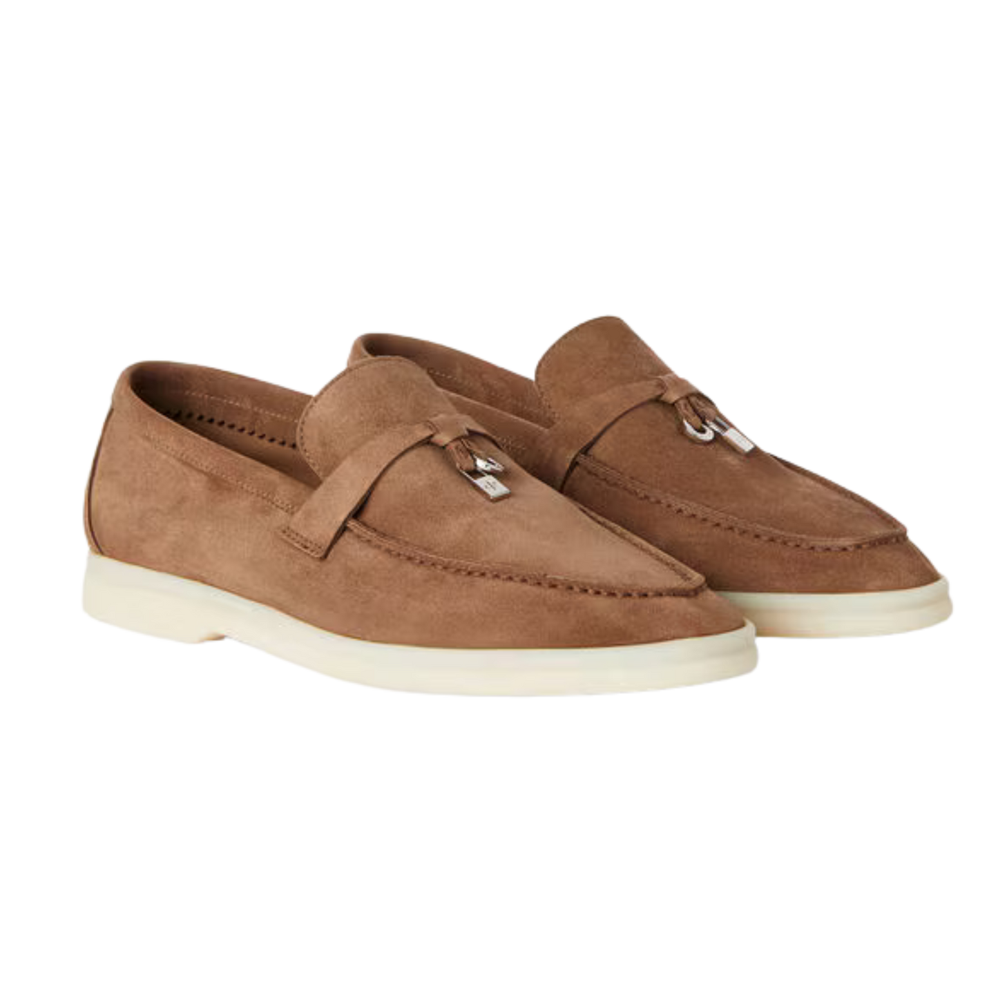 <tc>Loro Piana</tc> Mocasines Summer Charms Walk para mujer (gamuza)