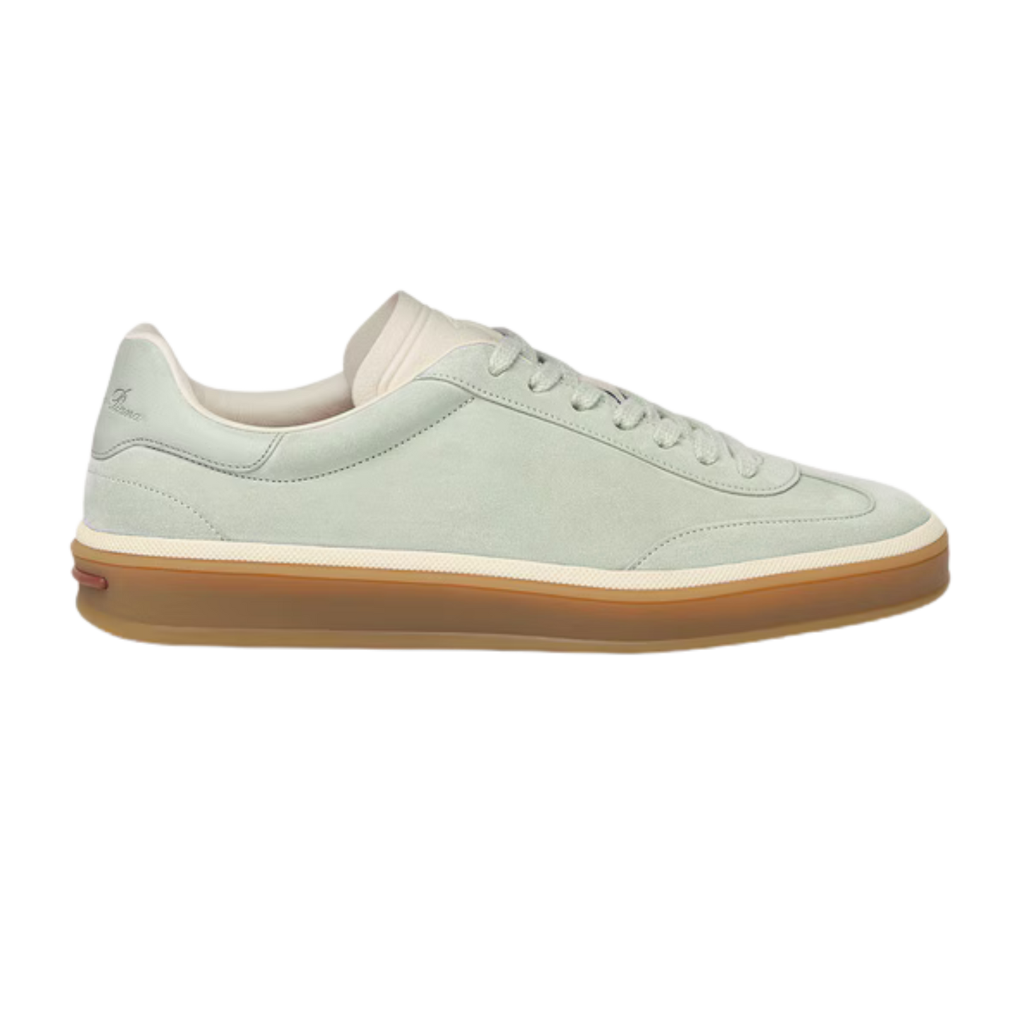 <tc>Loro Piana</tc> Zapatillas de tenis para mujer (gamuza con división en la pantorrilla)