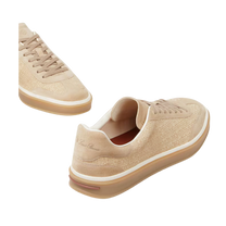 Loro Piana Men’s Tennis Walk Sneakers (Suede Calf Split)