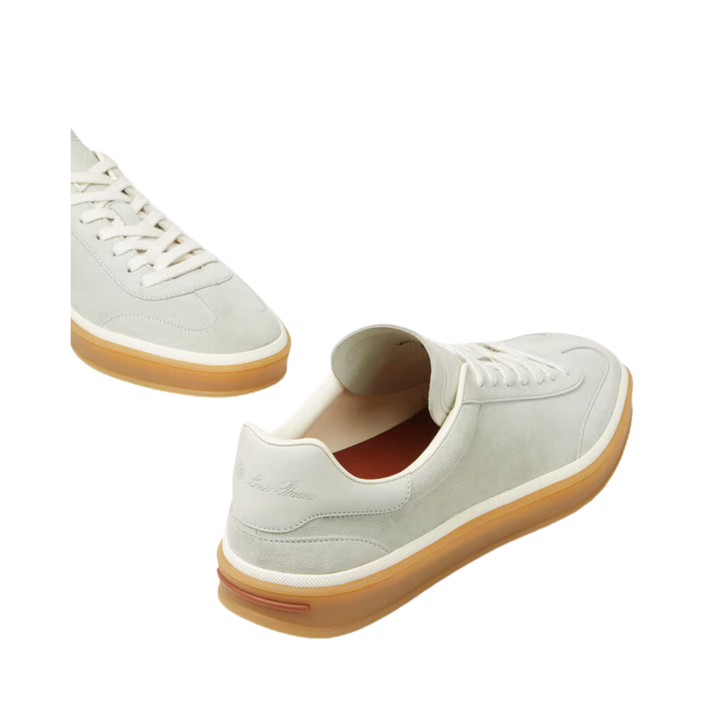 Loro Piana Men’s Tennis Walk Sneakers (Suede Calf Split)