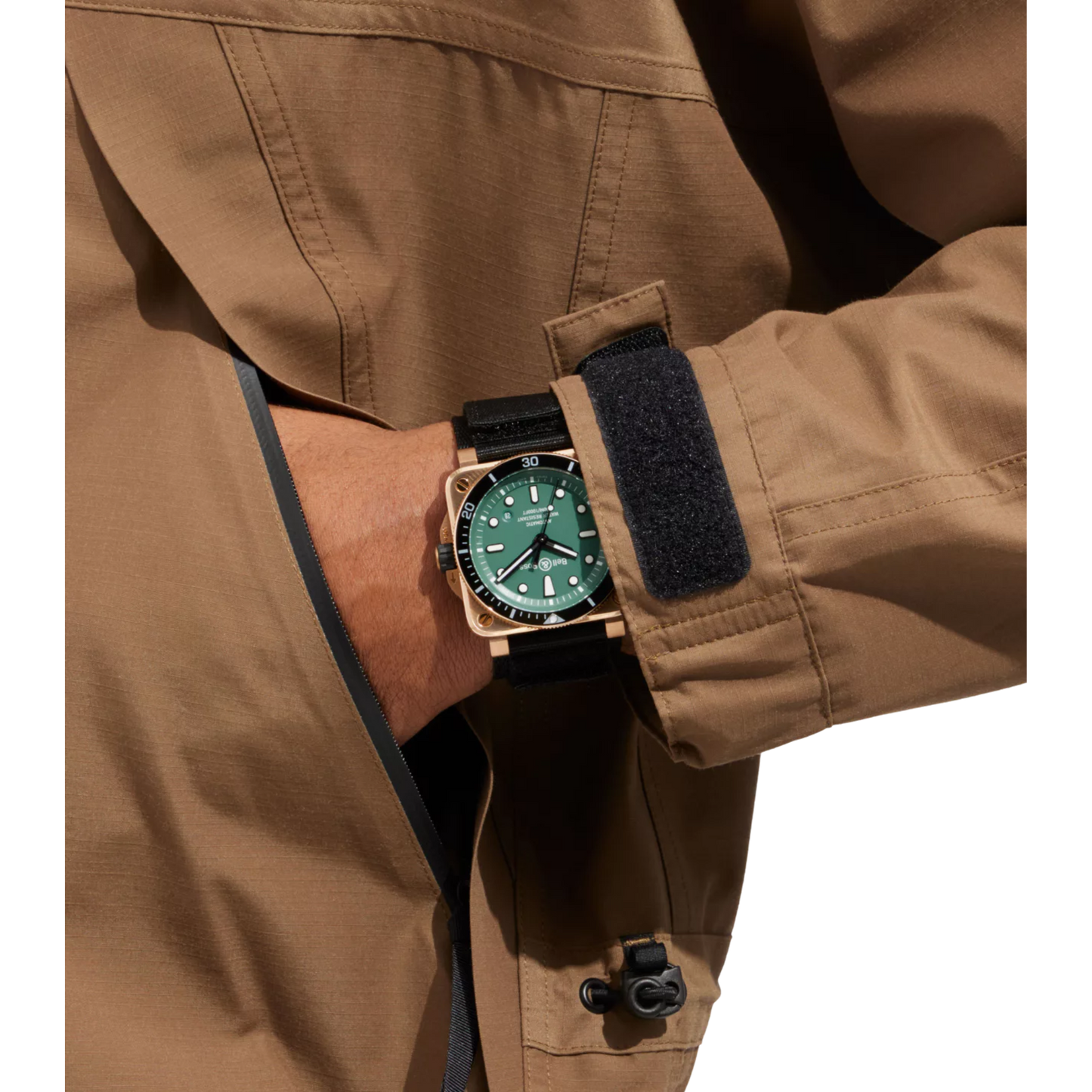 Bell & Ross BR-03 Diver Black & Green Bronze