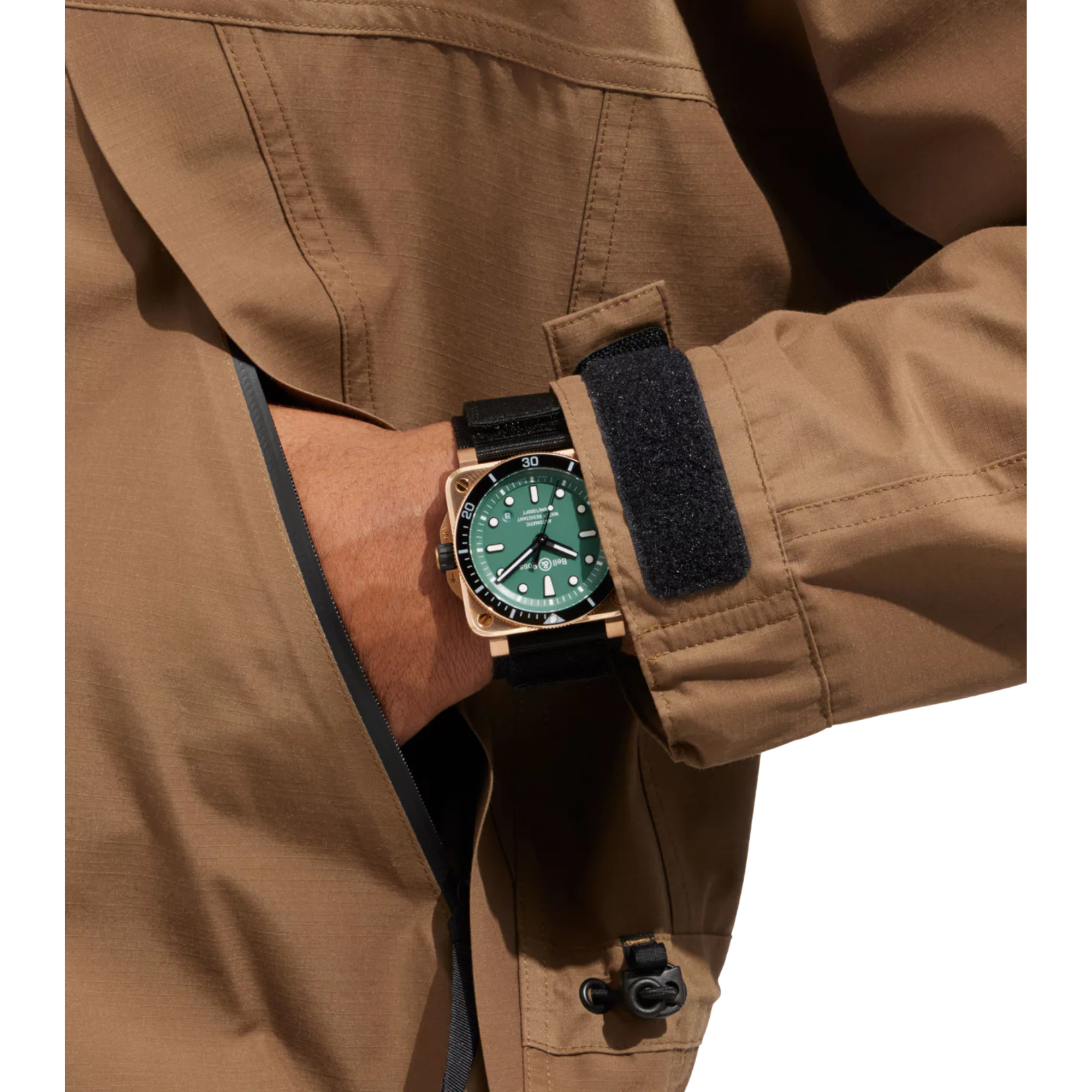 Bell & Ross BR-03 Diver Black & Green Bronze