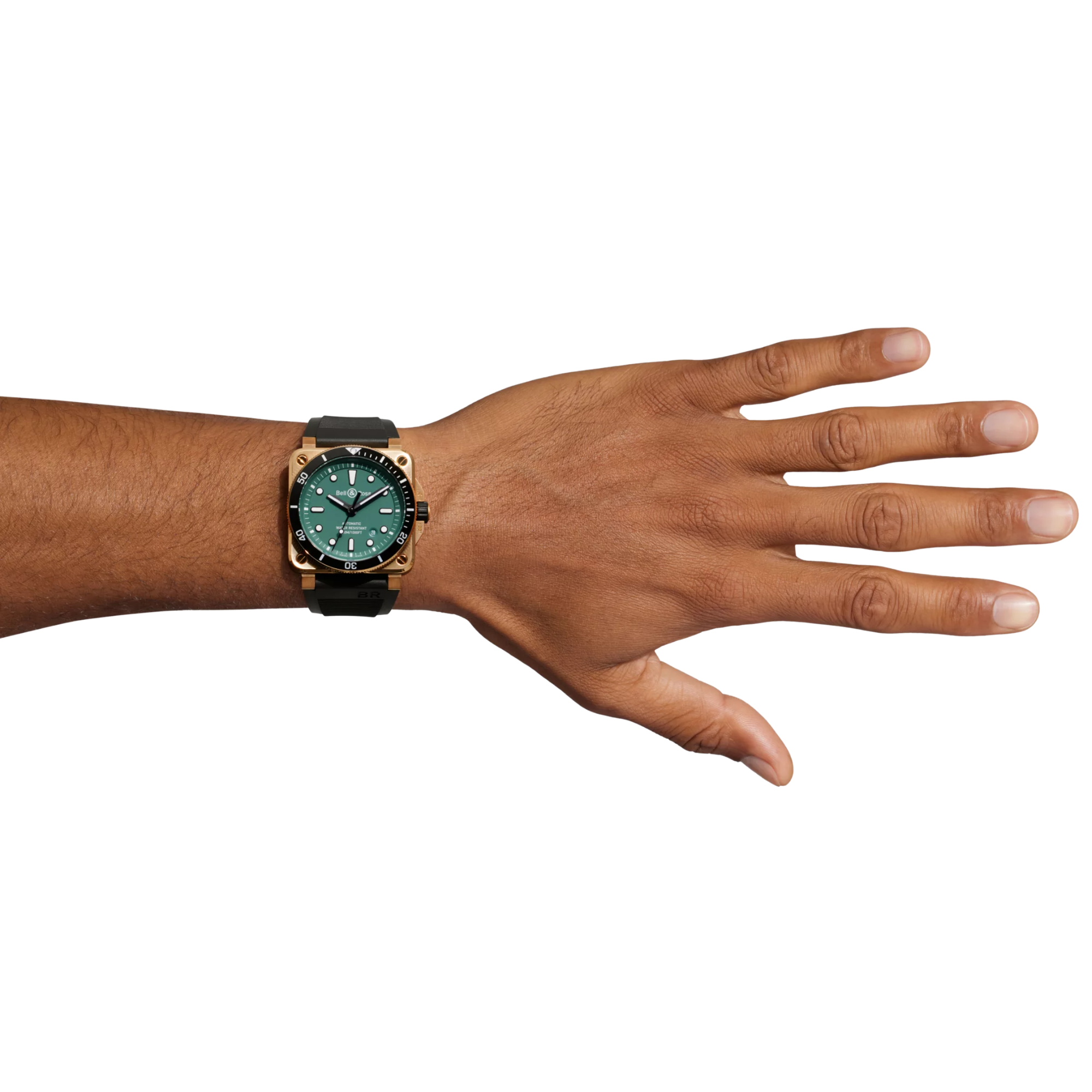 Bell & Ross BR-03 Diver Black & Green Bronze