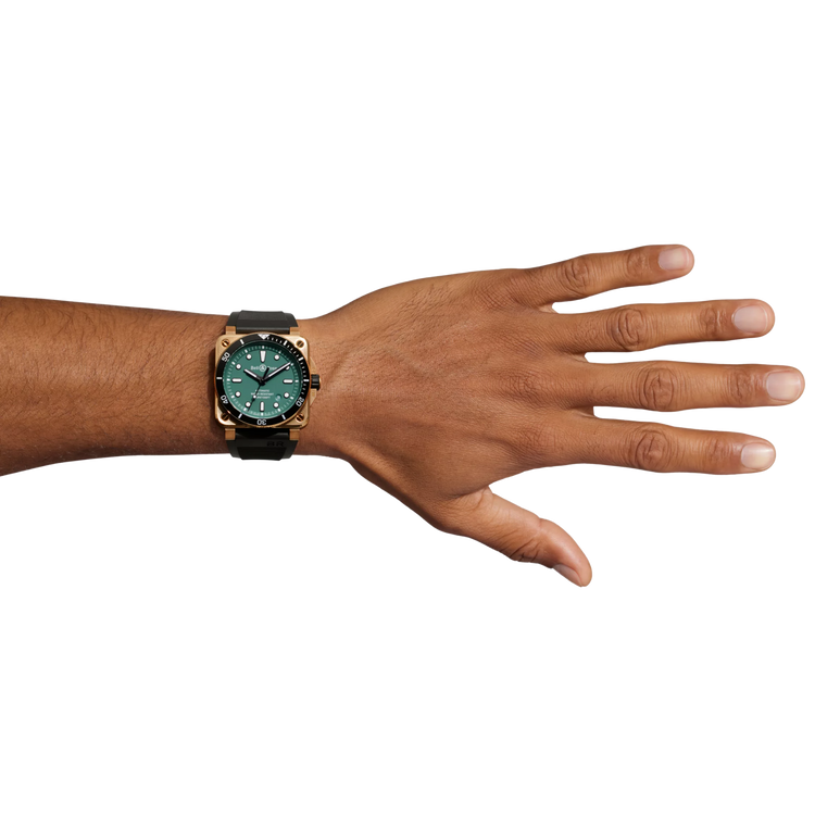 Bell & Ross BR-03 Diver Black & Green Bronze