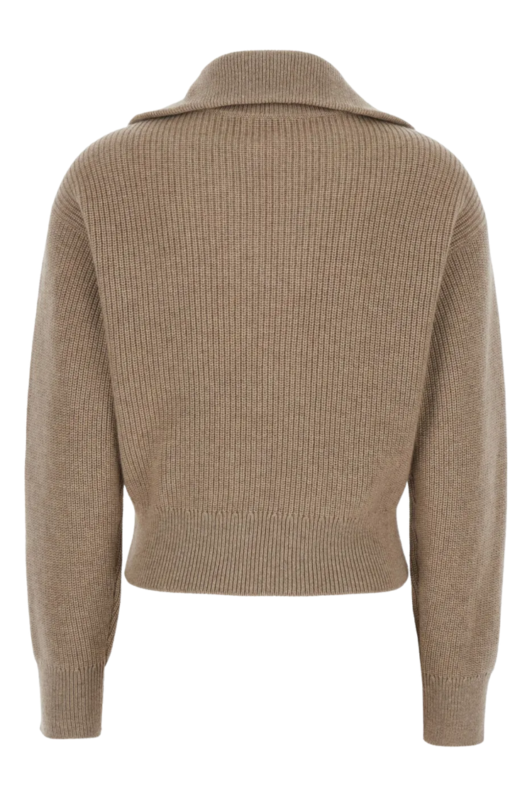 Brunello Cucinelli Women's Zip-up Ribbed Cardigan