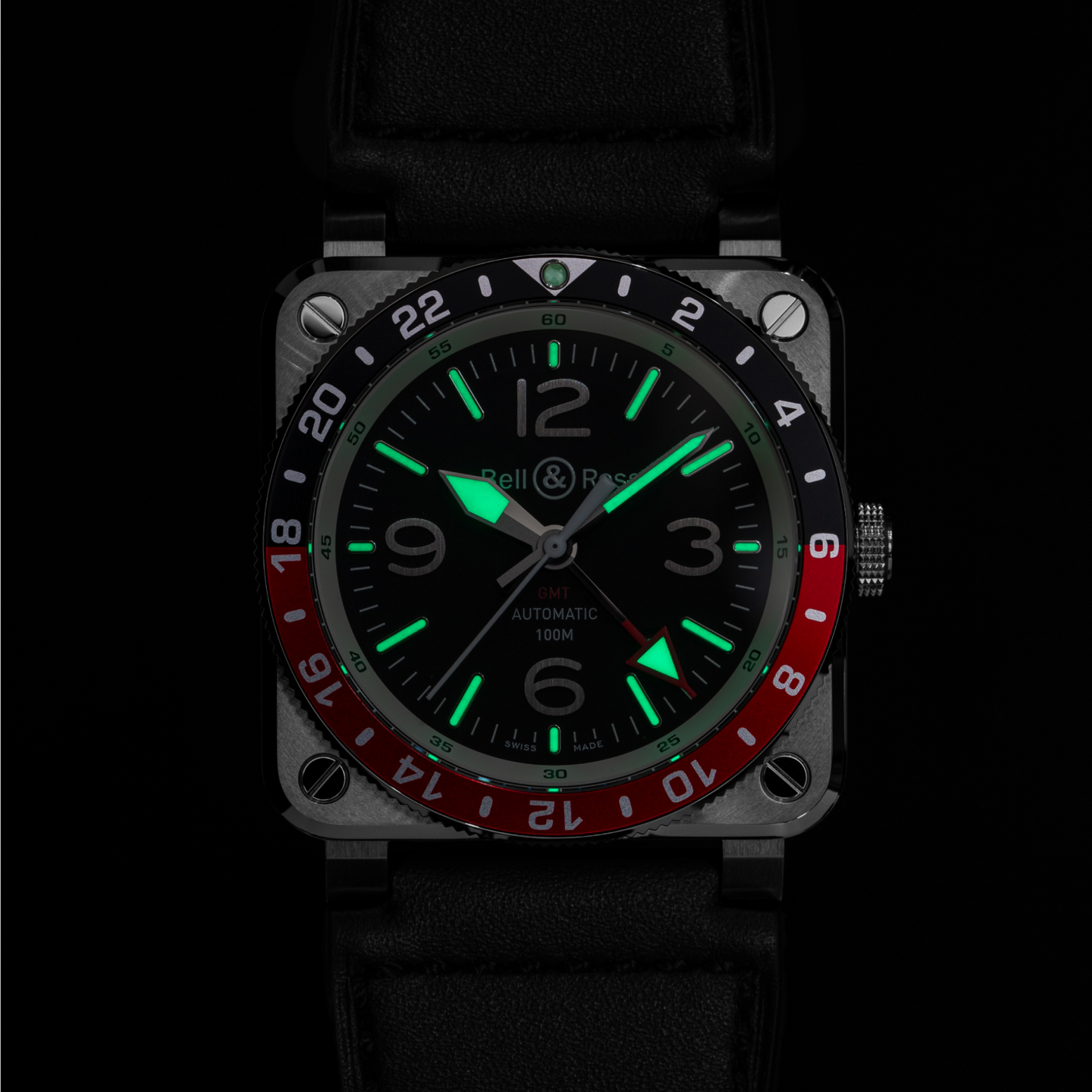 Bell & Ross BR-03 GMT Black