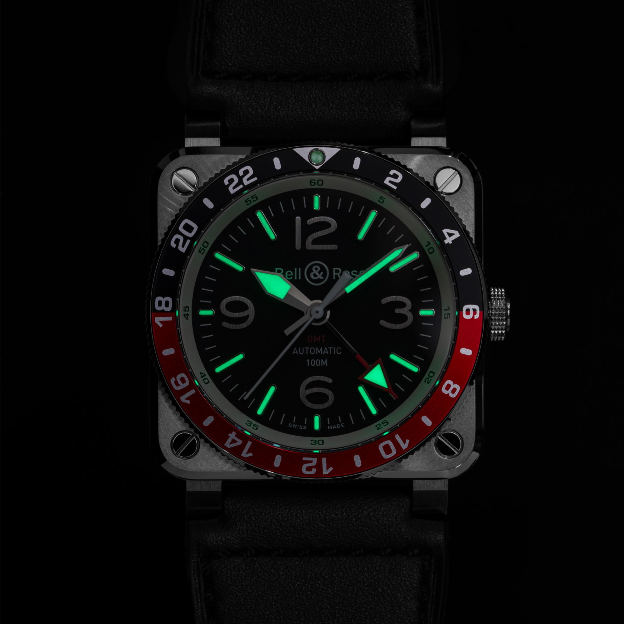 Bell & Ross BR-03 GMT Black