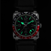 Bell & Ross BR-03 GMT Black
