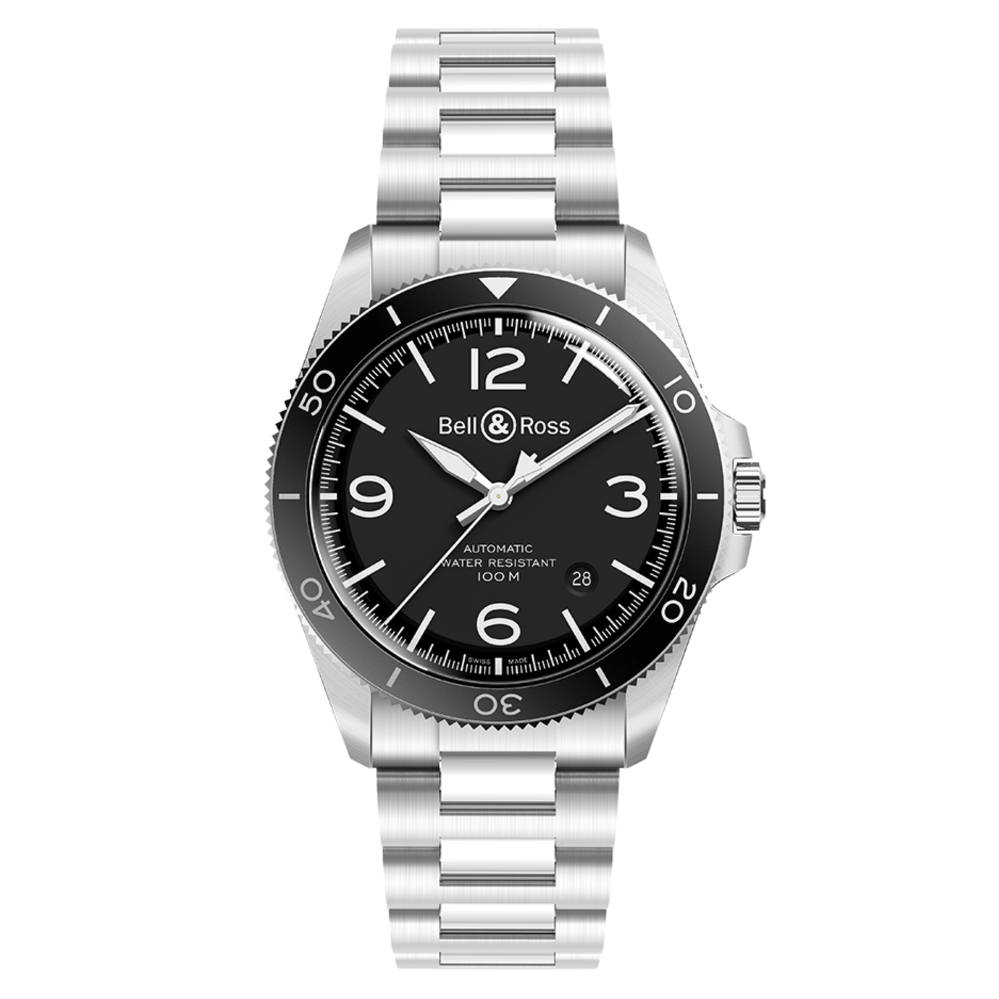 Bell & Ross BR V2-92 BLACK STEEL