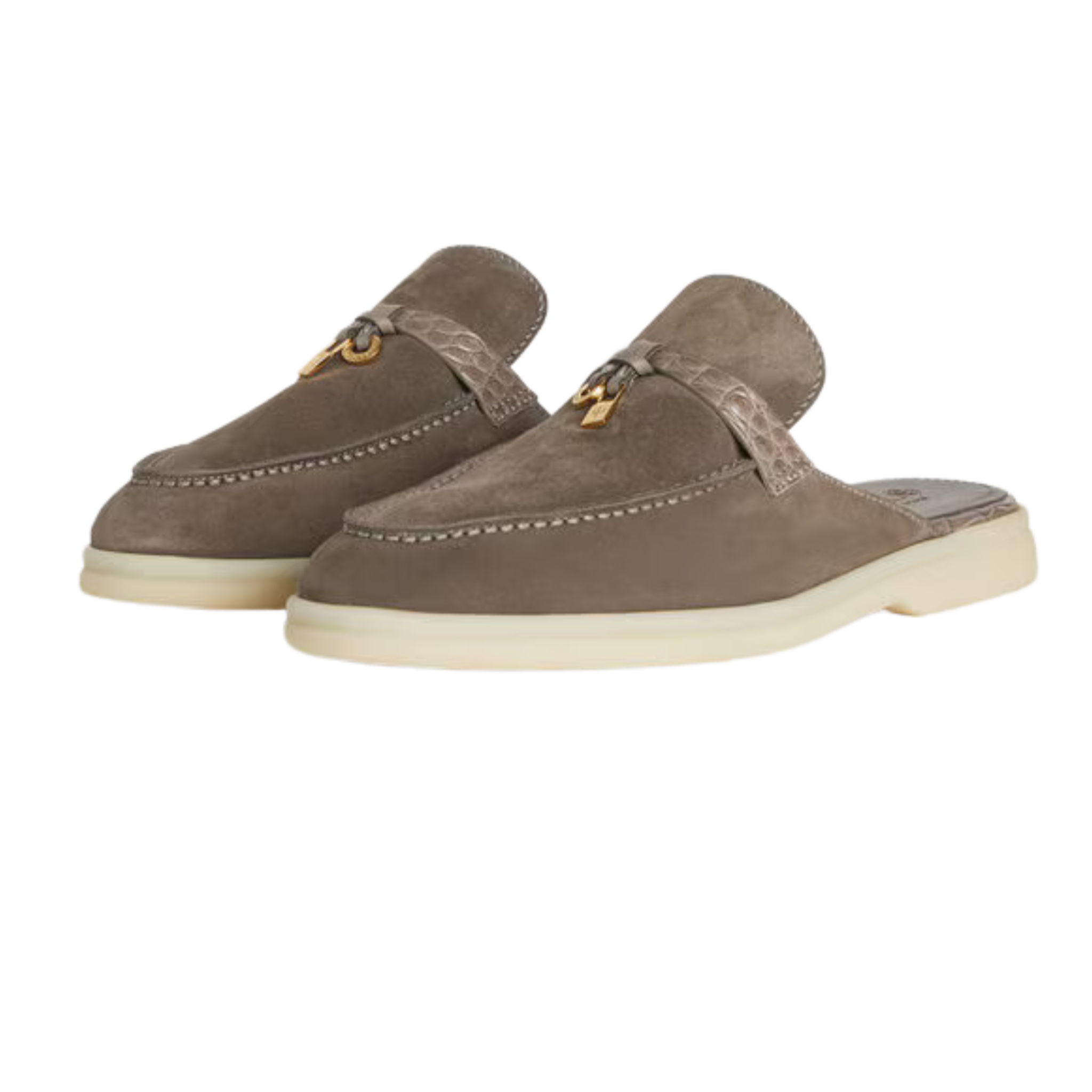 <tc>Loro Piana</tc> Charms Walk Babouche 女士樂福鞋