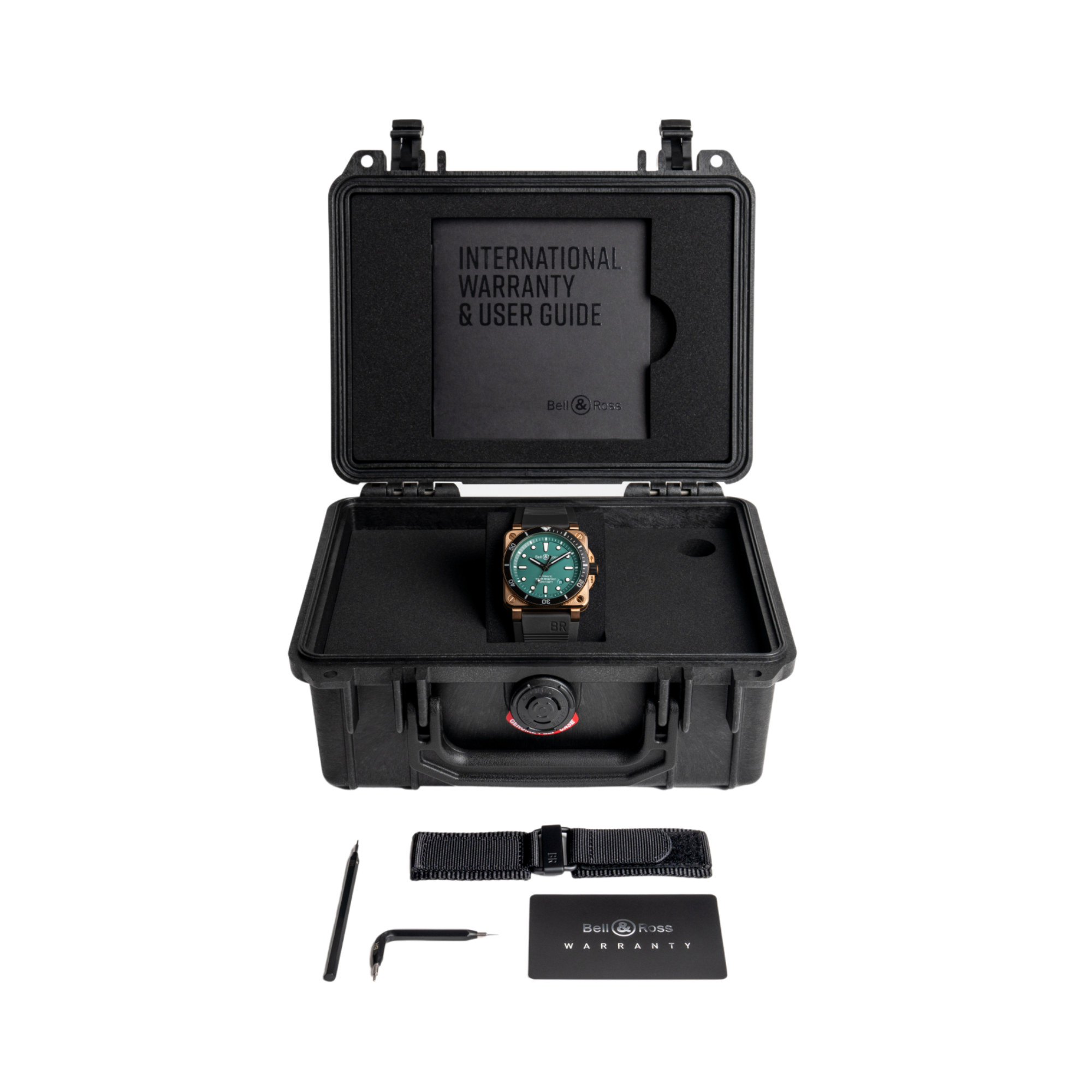 Bell & Ross BR-03 Diver Black & Green Bronze