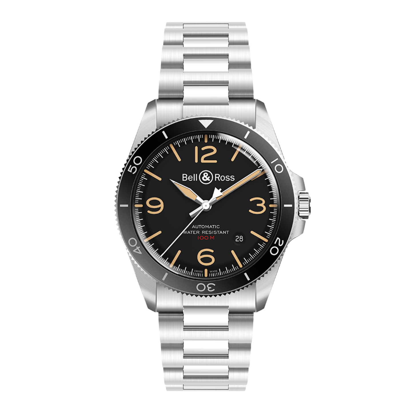 Bell & Ross BR V2-92 STEEL HERITAGE