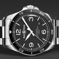 Bell & Ross BR V2-92 BLACK STEEL