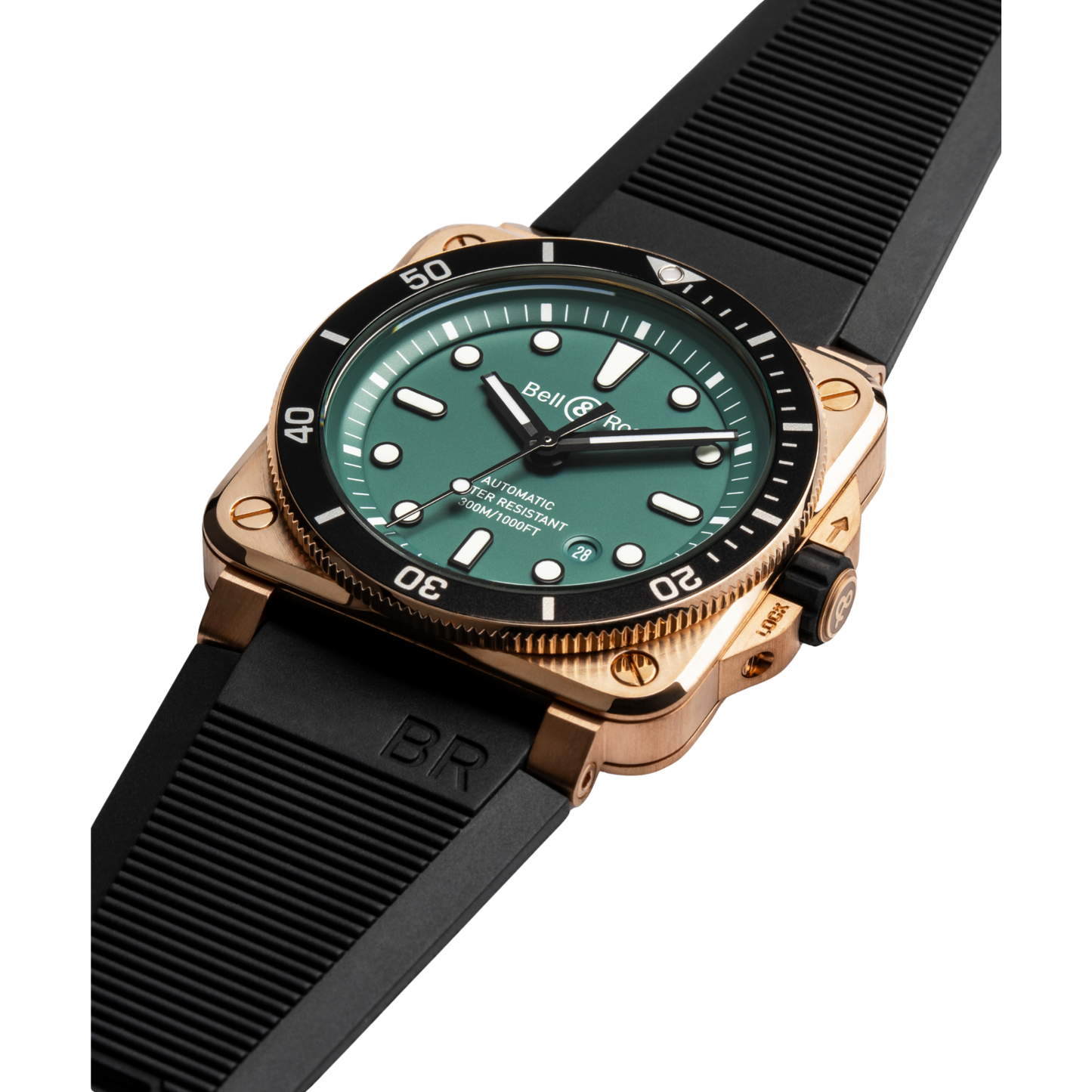 Bell & Ross BR-03 Diver Black & Green Bronze