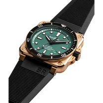 Bell & Ross BR-03 Diver Black & Green Bronze