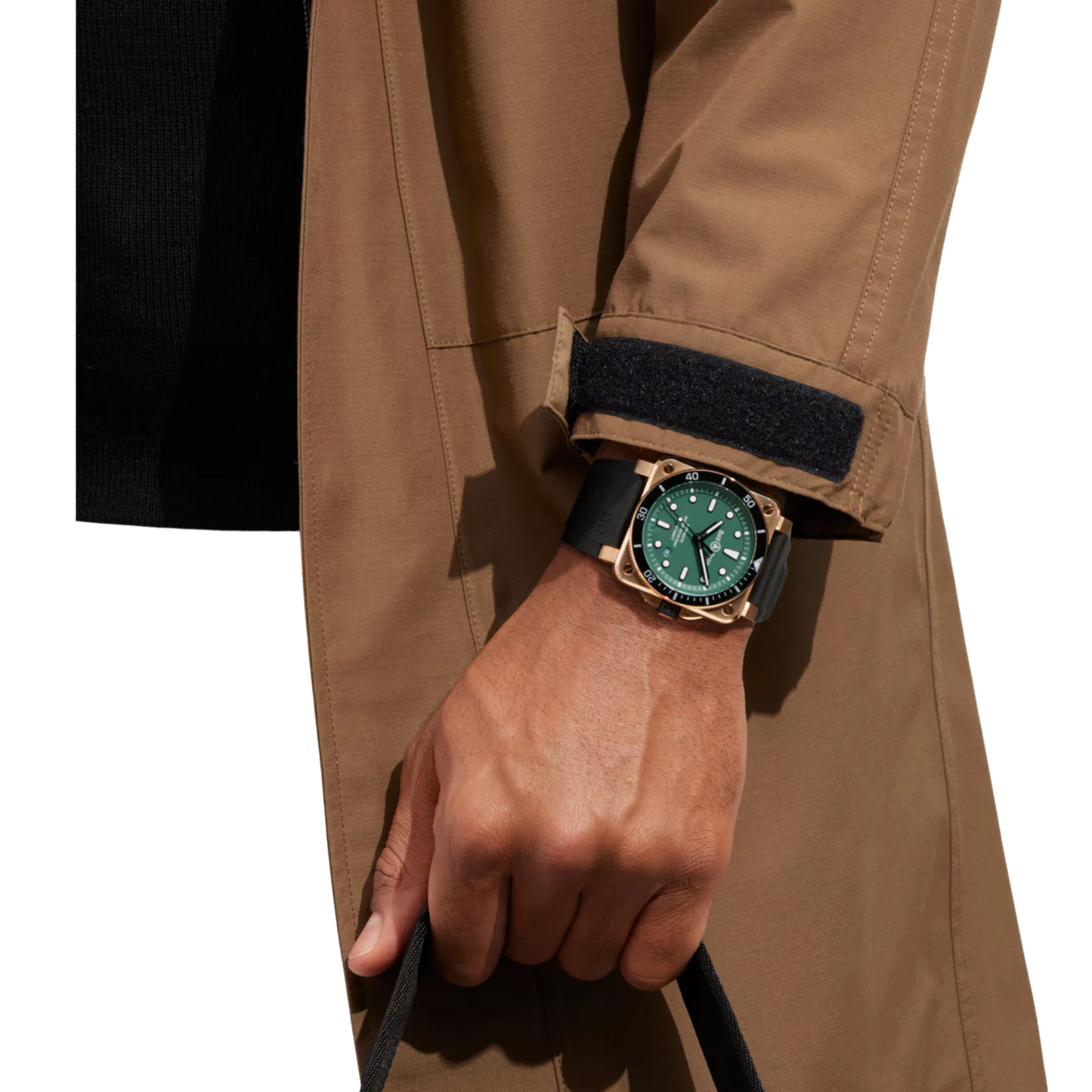 Bell & Ross BR-03 Diver Black & Green Bronze