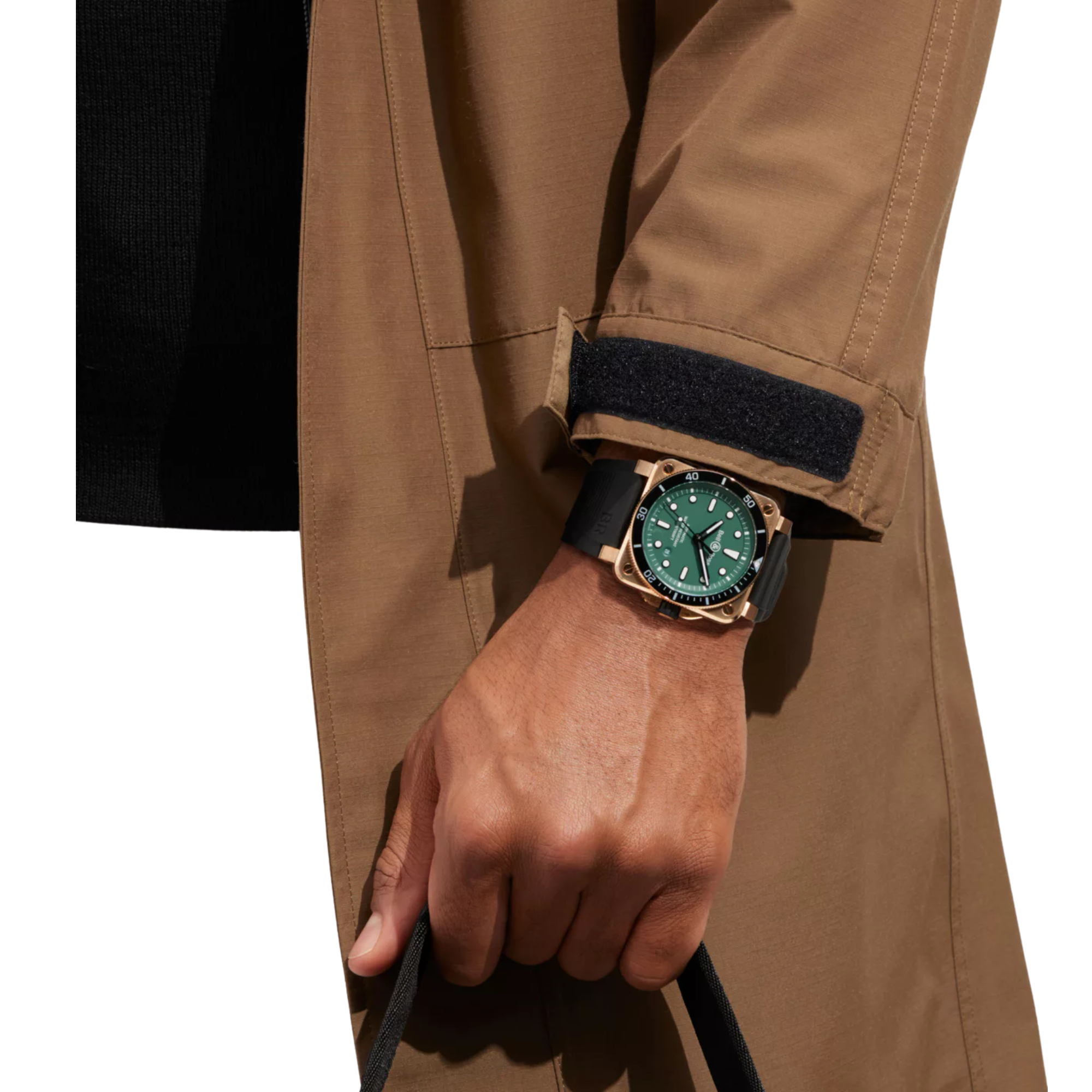 Bell & Ross BR-03 Diver Black & Green Bronze