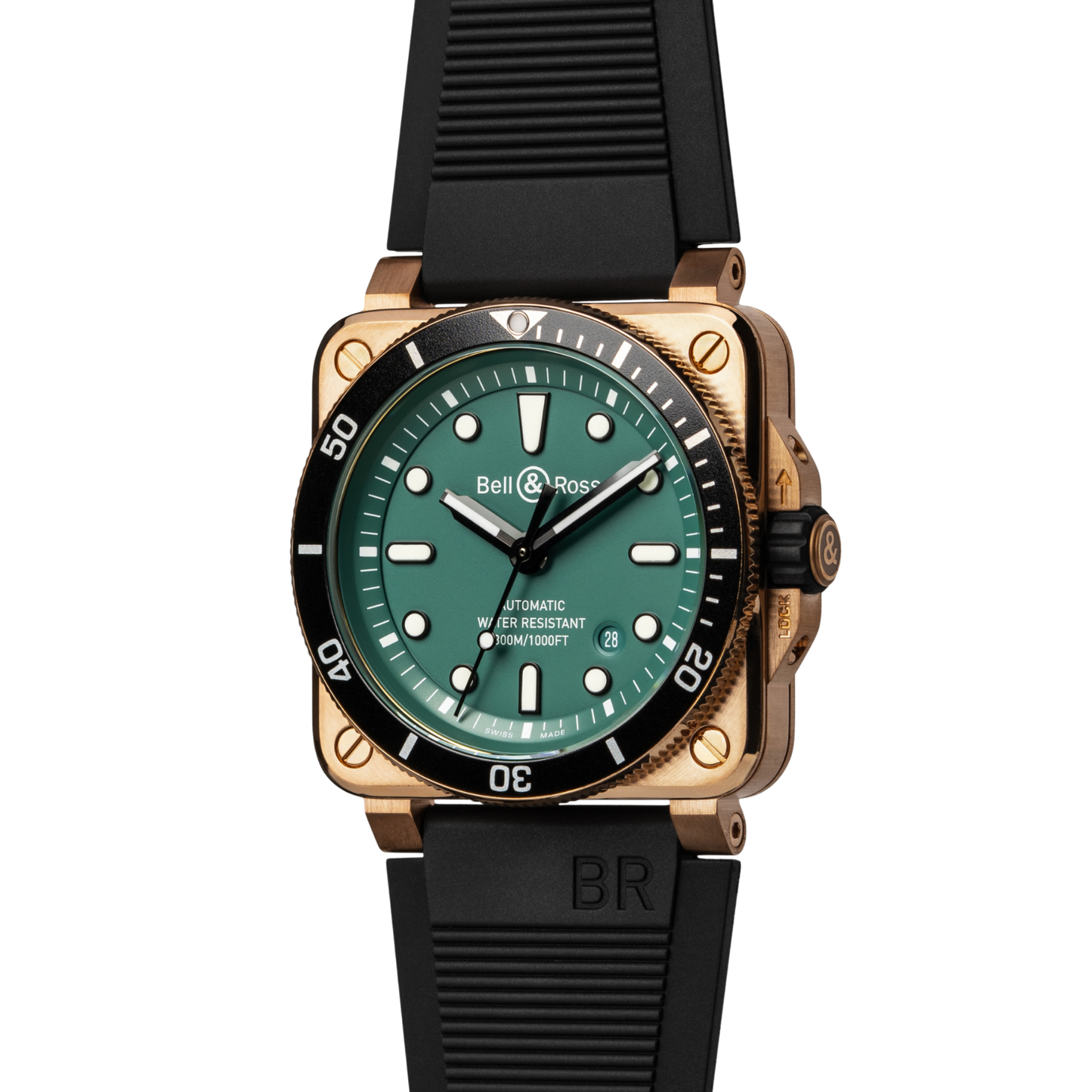 Bell & Ross BR-03 Diver Black & Green Bronze