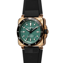 Bell & Ross BR-03 Diver Black & Green Bronze