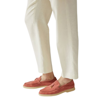 <tc>Loro Piana</tc> Mocasines Summer Charms Walk para mujer (gamuza)