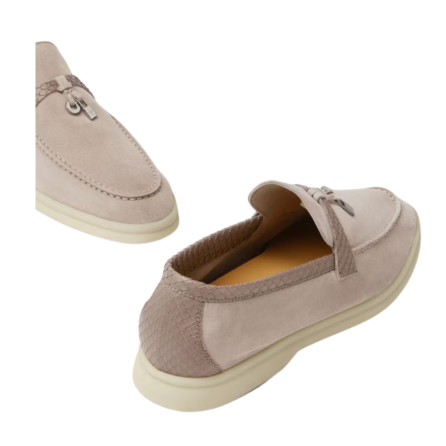<tc>Loro Piana</tc> Mocasines Summer Charms Walk para mujer (gamuza)