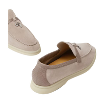 <tc>Loro Piana</tc> Mocasines Summer Charms Walk para mujer (gamuza)
