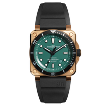 Bell & Ross BR-03 Diver Black & Green Bronze
