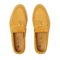 <tc>Loro Piana</tc> Mocasines Summer Charms Walk para mujer (gamuza)