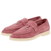 <tc>Loro Piana</tc> Mocasines Summer Charms Walk para mujer (gamuza)