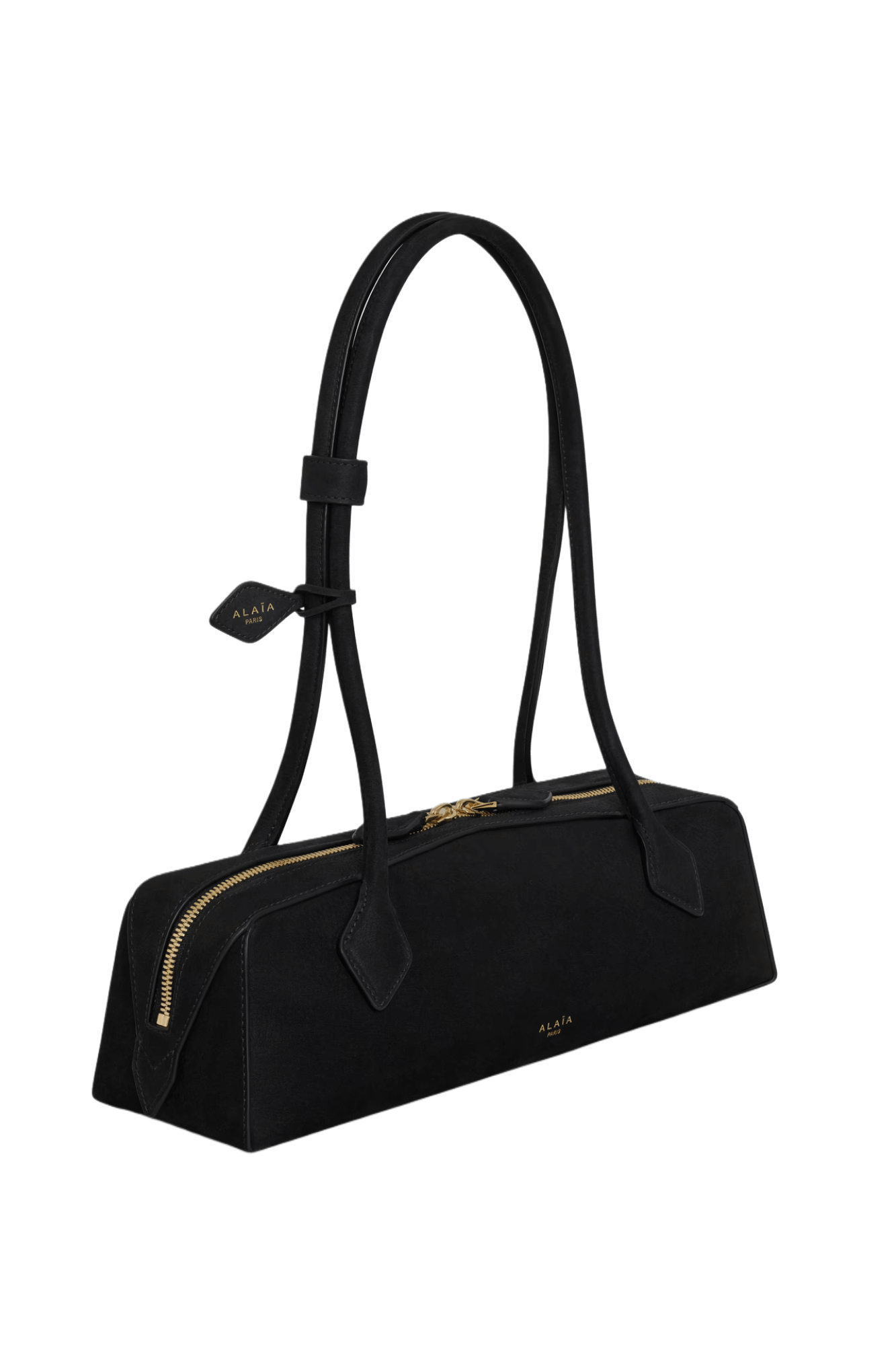 Alaia Le Teckel Medium Bag In Nubuk Calfskin