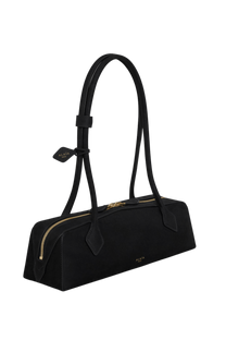 Alaia Le Teckel Medium Bag In Nubuk Calfskin