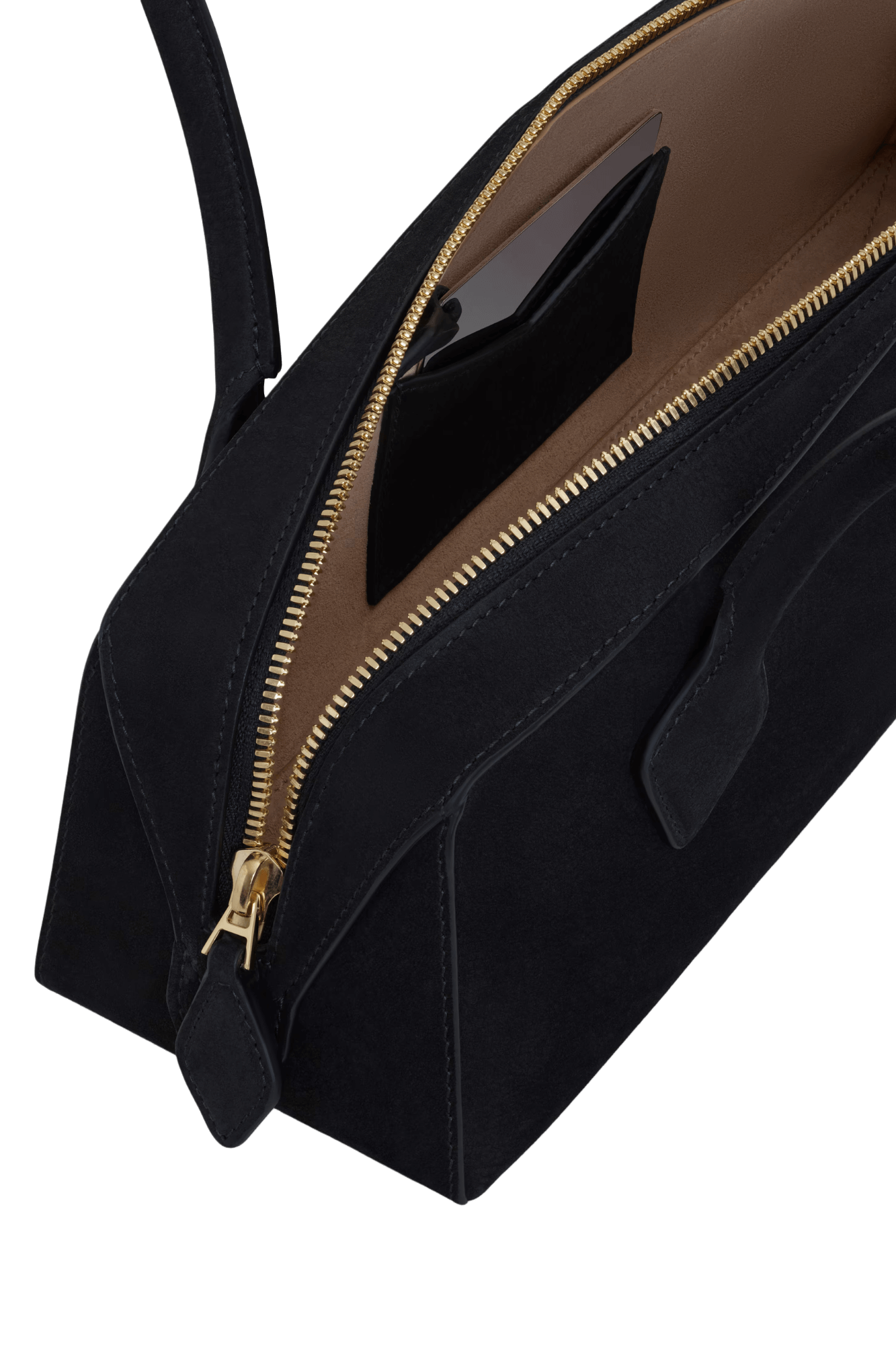 Alaia Le Teckel Medium Bag In Nubuk Calfskin