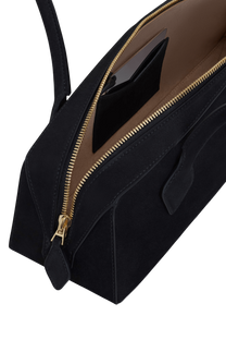 Alaia Le Teckel Medium Bag In Nubuk Calfskin