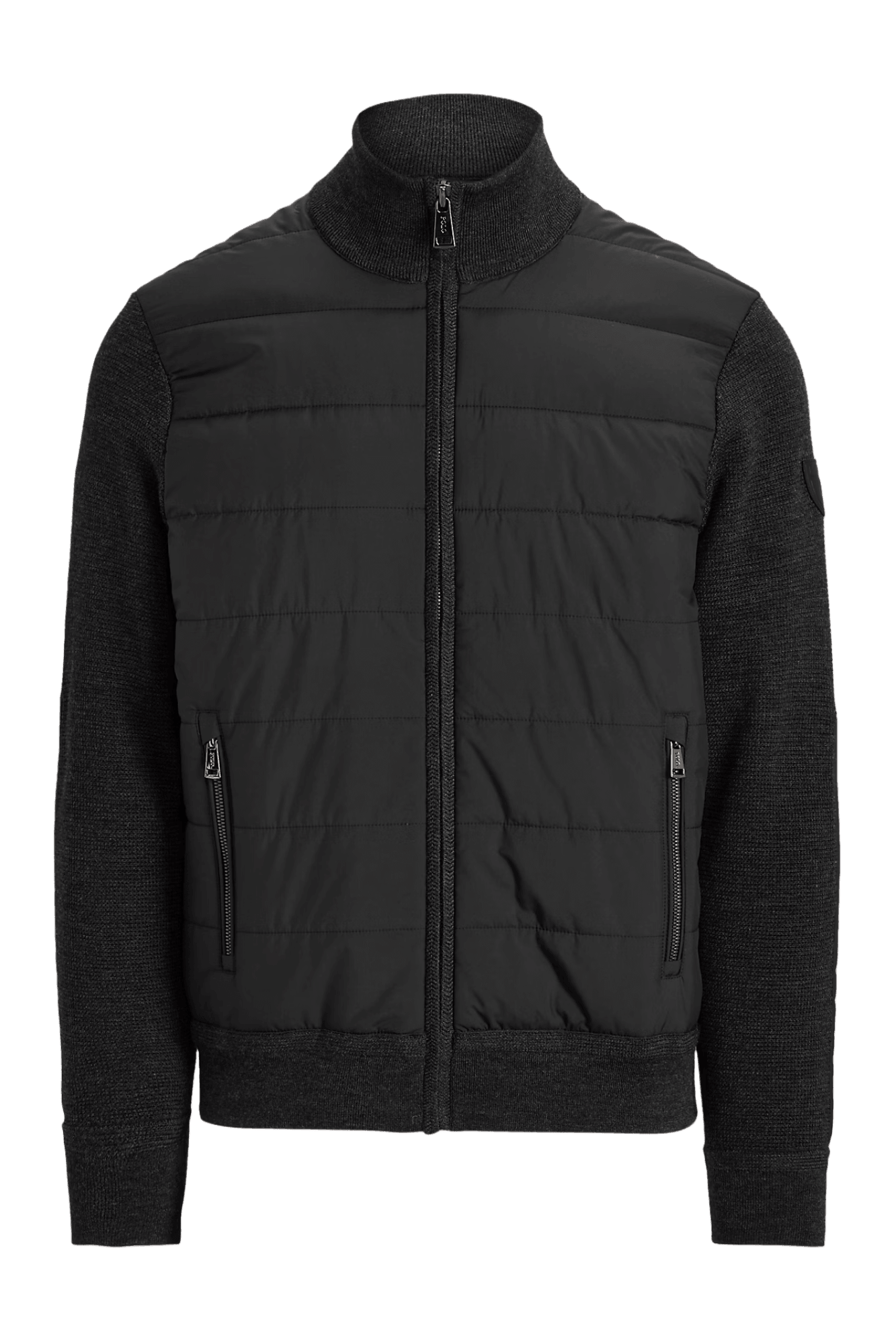 <tc>Ralph Lauren</tc> 男士混合全拉鍊套頭衫