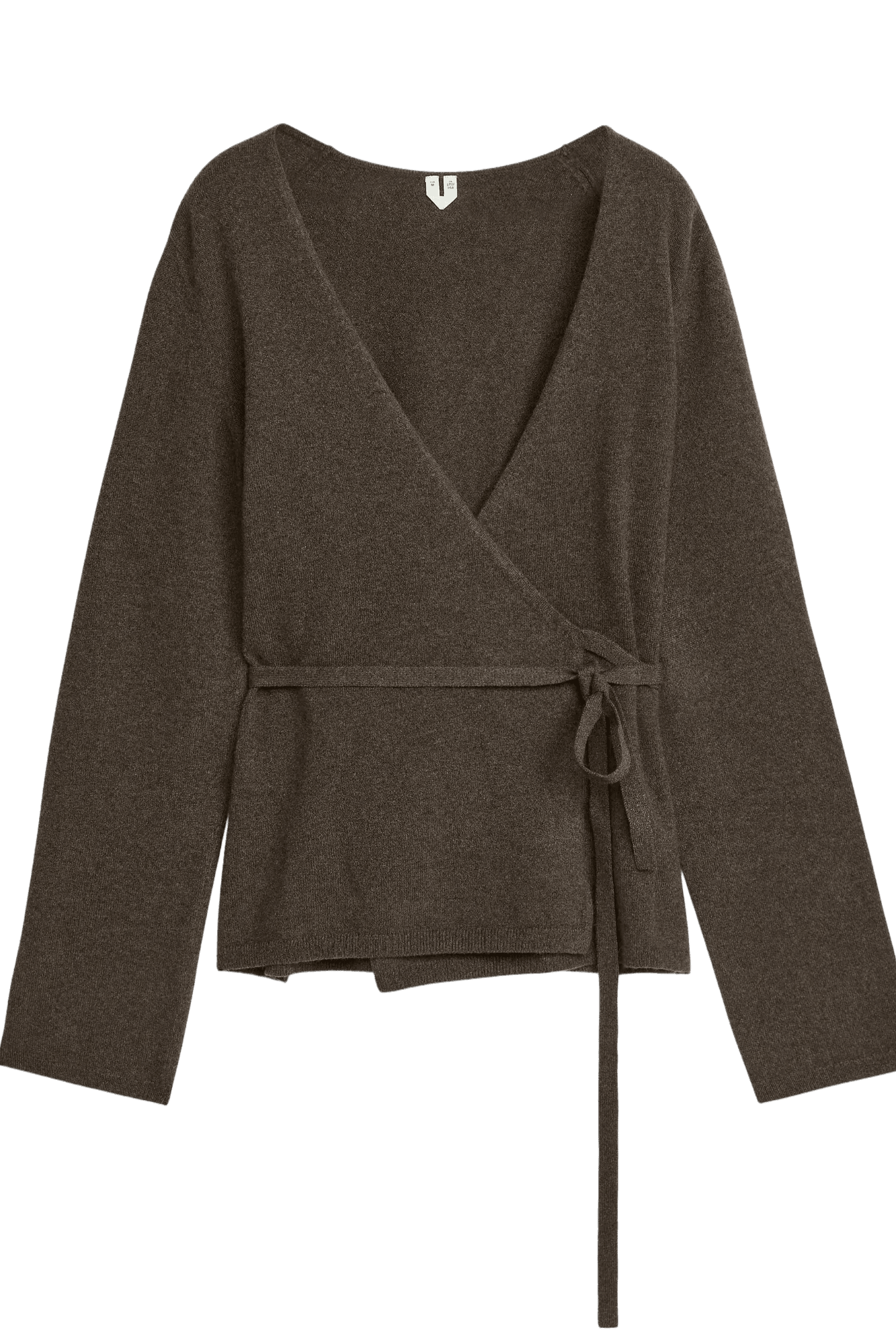 Arket Women's Cashmere-Wool Wrap Cardigan