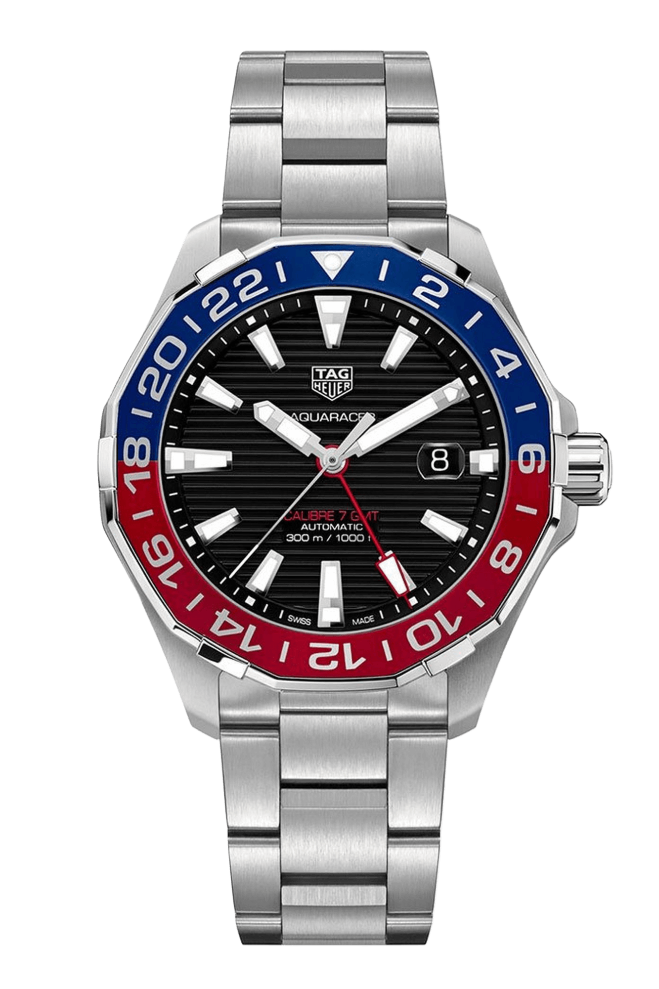TAG Heuer Aquaracer Calibre 7 GMT Automatic 43mm Men's Watch