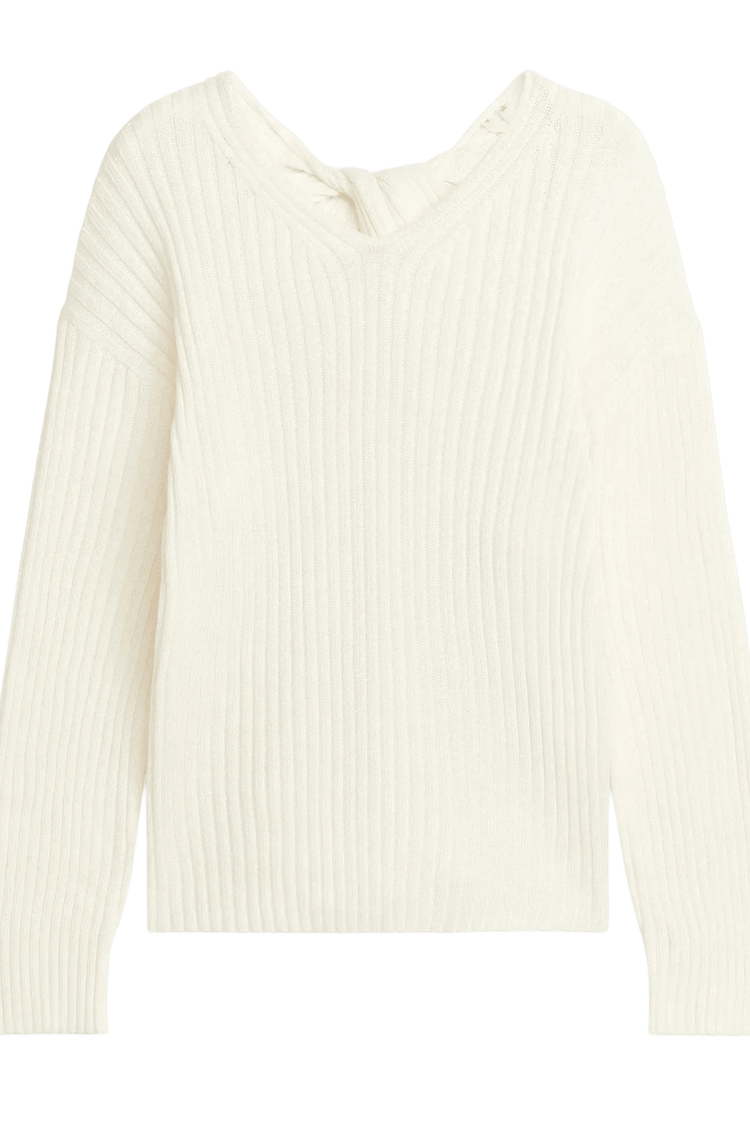 Arket Women's Twisted Cotton Jumper
