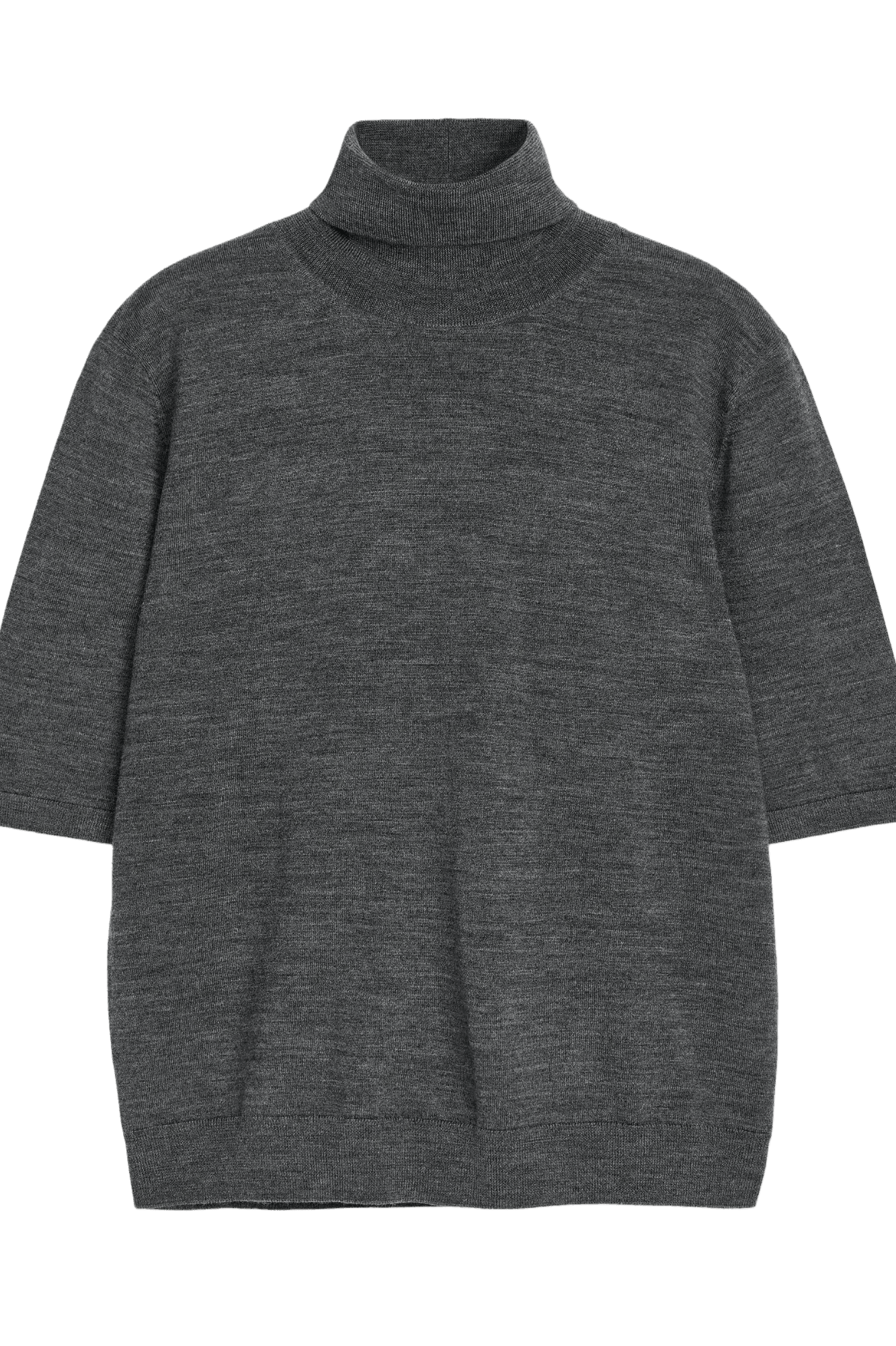 Arket Women's Short-Sleeve Roll-Neck Jumper