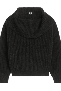 Arket Women's Off-Shoulder Rib Jumper