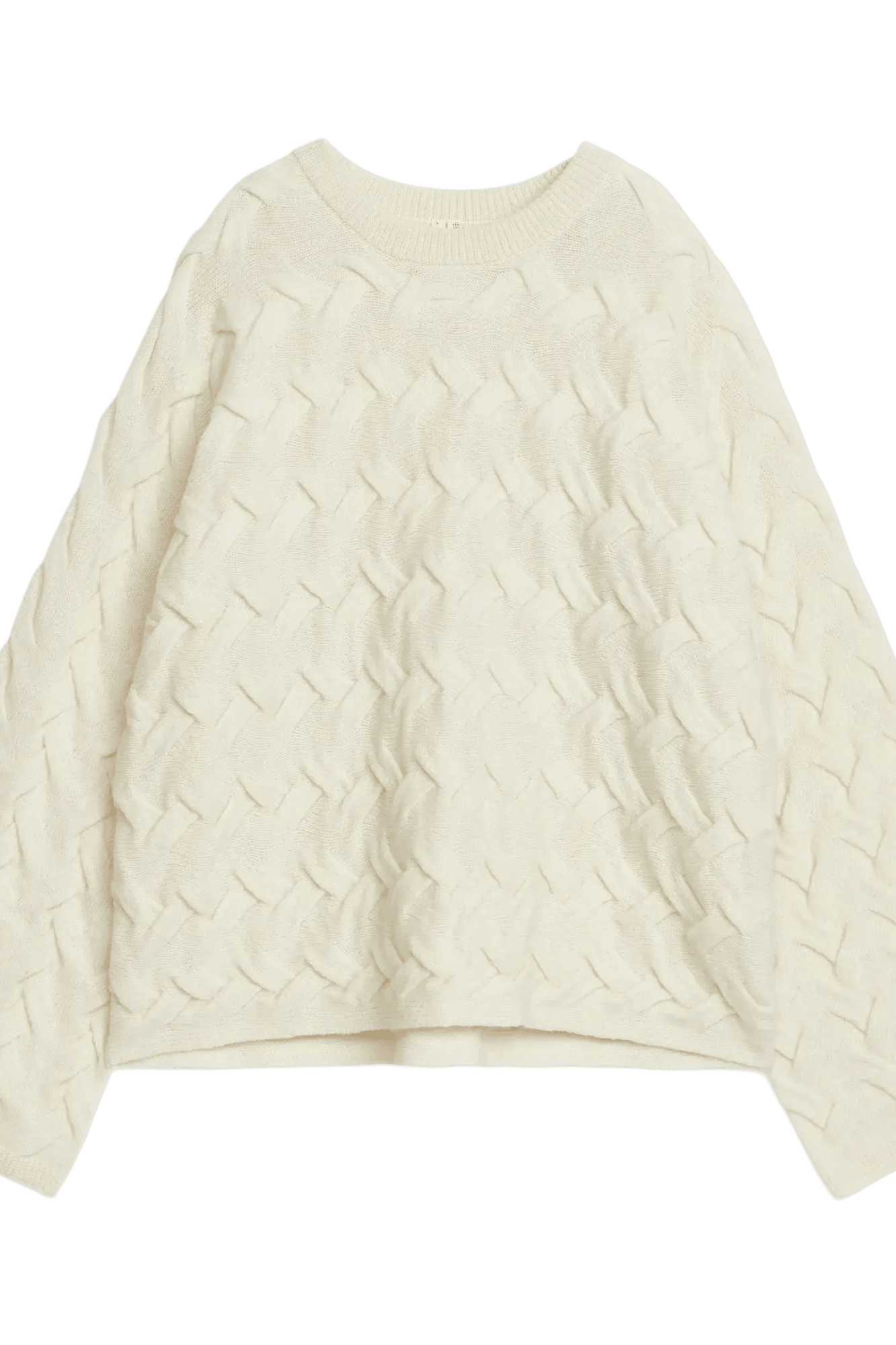 Arket Women's Cable-Knit Wool Jumper