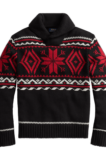 Ralph Lauren Men's Snowflake Cotton-Blend Jumper