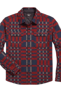 Ralph Lauren Men's Plaid Wool-Blend Workshirt Jumper