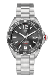 TAG Heuer Formula 1 Calibre 5 Automatic Men's Grey Steel Chronograph 43mm Watch
