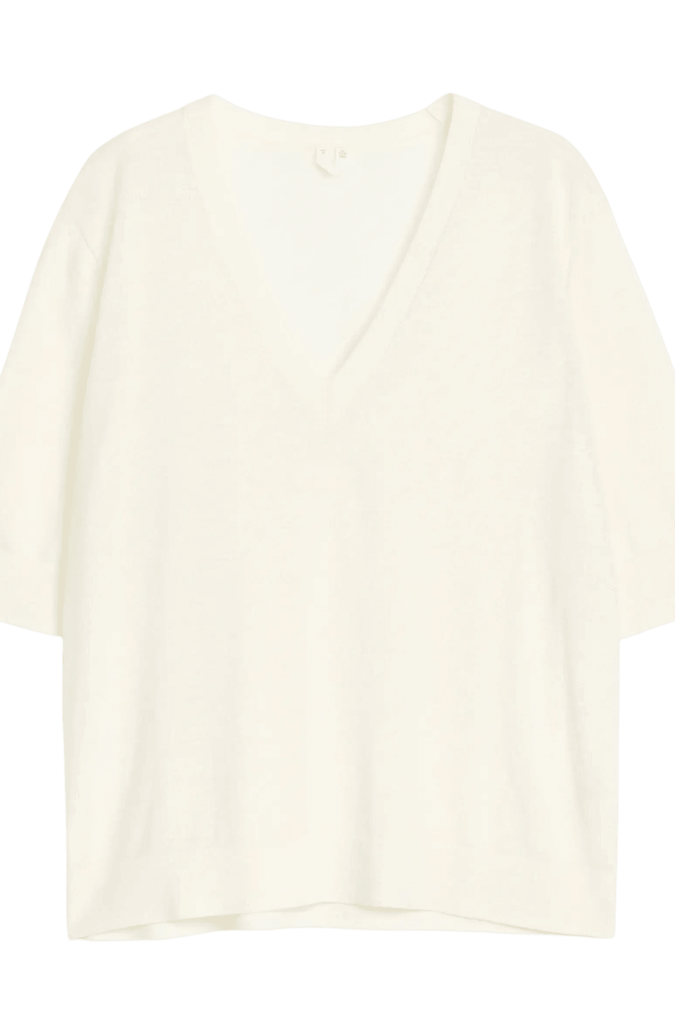 Arket Pull col V en laine mérinos pour femme