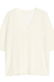 Arket Pull col V en laine mérinos pour femme