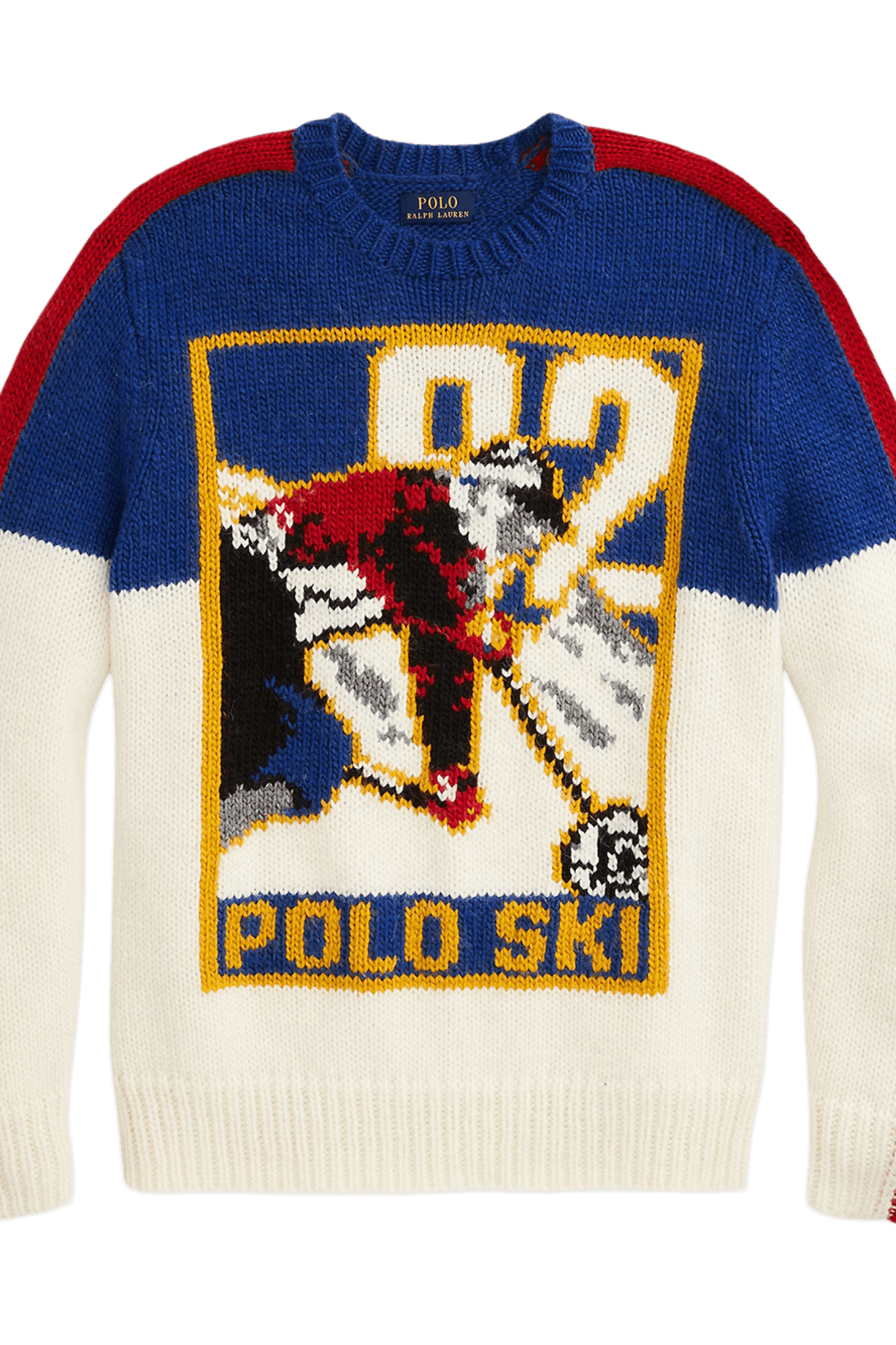 <tc>Ralph Lauren</tc> เสื้อสเวตเตอร์โปโลสกีผสมขนสัตว์สำหรับผู้ชาย